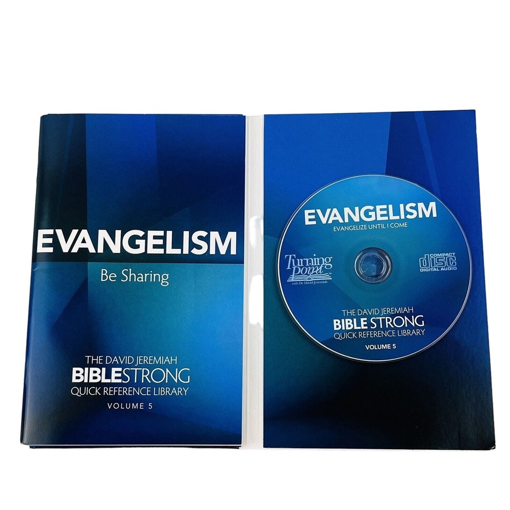 BibleStrong Volume 5‎ Evangelism CD & Booklet Dr. David Jeremiah Living Library